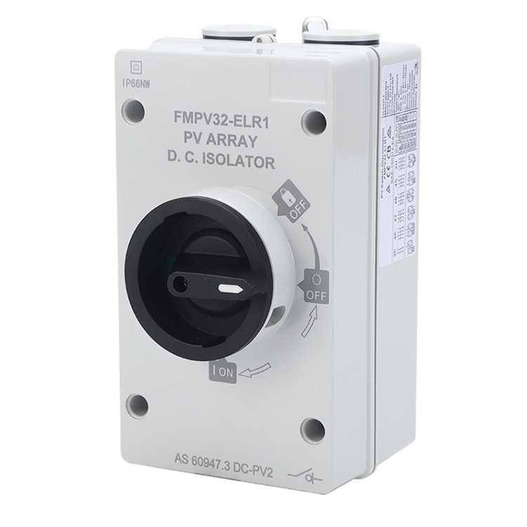 Ip66 Dc Mabomire Isolator Yipada Pẹlu Air àtọwọdá